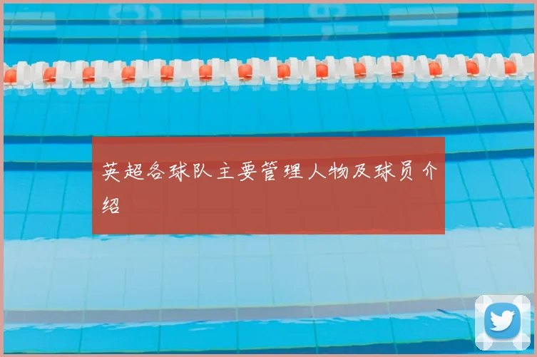 英超各球队主要管理人物及球员介绍
